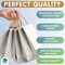 Kraft Paper Bags with Handles 10 x 5 x 13 Inch Pack of 25 White Bags with Handles Recyclable Sturdy 150 GSM Kraft Bags Stylish and Classy White Paper Bags with Handles Bulk
